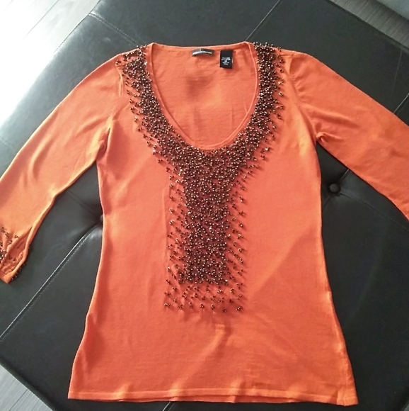 Stunning Beaded Embellishments Tunic (NWOT) - Picture 6 of 12
